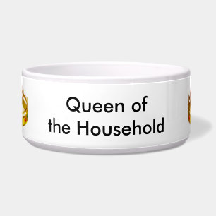 Dog Bowl - Koningin van het huishouden Voerbakje