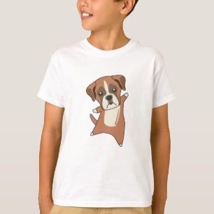 Dog Boxer Puppy Cute Dogs voor kinderen T-shirt