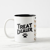 Dog Breeds Mug – Cute Dog Lover Coffee Cup (Gauche)