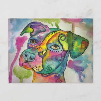 Dog briefkaart