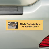 Dog Bumpersticker (Op auto)