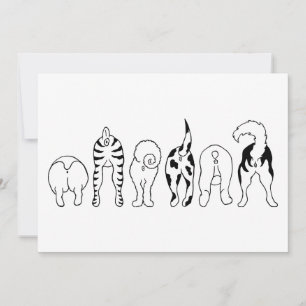 Dog Butts Kaart