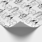 Dog Butts Pattern Cadeaupapier (Hoek)