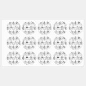 Dog Butts Pattern Labels (Vel)