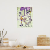 Dog Cafe Poster (Keuken)