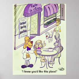 Dog Cafe Poster