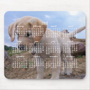 Dog Calendar 2017 Persoonlijke Muismat