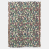 Dog Camouflage Pattern Deken (Voorkant Verticaal)