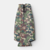 Dog Camouflage Pattern Flesjeskoeler (Achterkant)