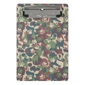 Dog Camouflage Pattern Mini Klembord (Voorkant)