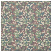 Dog Camouflage Pattern Stof (Swatch)