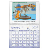 Dog Cartoon Agenda Kalender (Jan 2027)