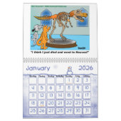 Dog Cartoon Agenda Kalender (Jan 2026)