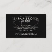 Dog Cat Boutique Pet Speelgoed Store Visitekaartje (Achterkant)