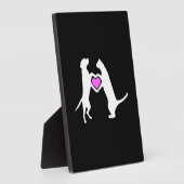 Dog Cat Love Fotoplaat (Zijkant)