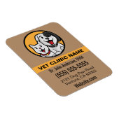 Dog Cat Pets Photo Magnet Magneet (Rechterzijde)