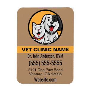 Dog Cat Pets Photo Magnet Magneet