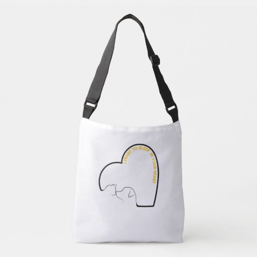 Dog & Cat Shopping Bags Crossbody Tas (Voorkant)