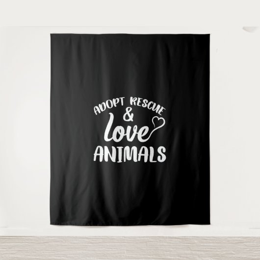 Dog Cat Wandkleed (Voorkant)