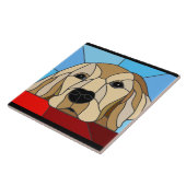 Dog Ceramic Tile Tegeltje (Zijkant)