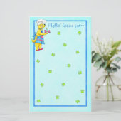 Dog Chef Recipe Briefpapier (Staand voorkant)