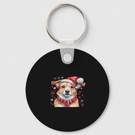 Dog Chrismes Classic T-shirt Sleutelhanger (Voorkant)