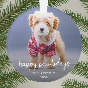Dog Christmas   Cute Puppy Happy Pawlidays