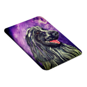 Dog Cocker Spaniel Blue Roan geverfd Magneet