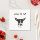 Dog Cocktail Napkins Servet (Insitu)
