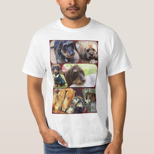 Dog Collage T-shirt (Voorkant)