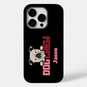 Dog Crew Bulldog Custom Case-Mate iPhone Case (Achterkant)