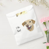 Dog Custom Cocktail Napkin Bedankzakje (Gezegeld)