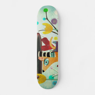 Dog Cute Schaats Board Skateboard
