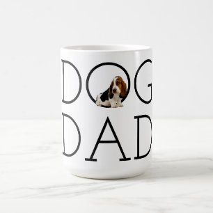 Dog Dad Basset Hound Koffiemok