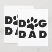 Dog Dad classic (Voorkant / Achterkant)