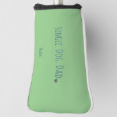 Dog Dad Custom Golf Head Hoesje Golfheadcover (Draai 90)