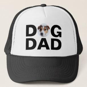 Dog Dad, Custom Photo Dad Gift Trucker Hat Pet
