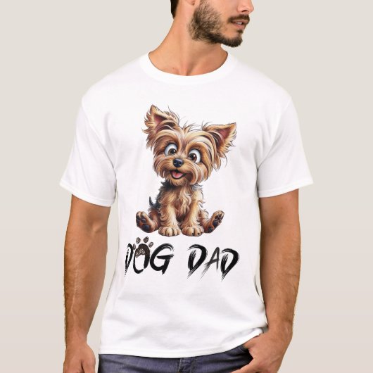 Dog Dad: de liefste gids voor het leven met een Yo T-shirt (Voorkant)