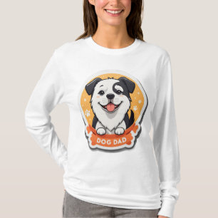 Dog Dad / Dog Mom - Minimal Paw Print T-shirt