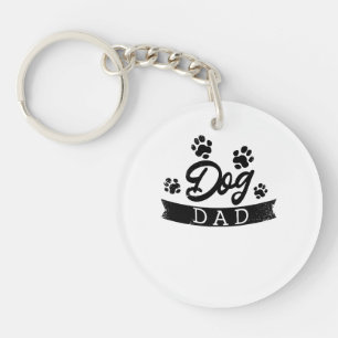 Dog Dad Funny Design - Gift idea voor honden eigen Sleutelhanger
