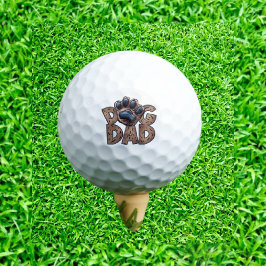 Dog Dad Gift Golfballen