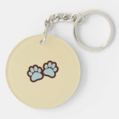 Dog Dad Logo Sleutelhanger (Achterkant)