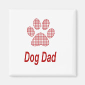Dog Dad Magneet (Voorkant)