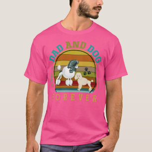 Dog Dad Mannen Gift Pet Animal Podle T-shirt