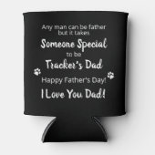 Dog Dad Personalized Pet Photo Vaderdag Blikjeskoeler (Voorkant)