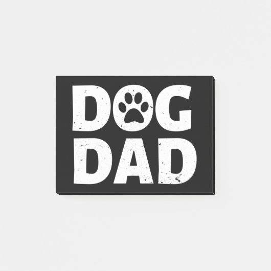 Dog Dad Post-it® Notes (Voorkant)