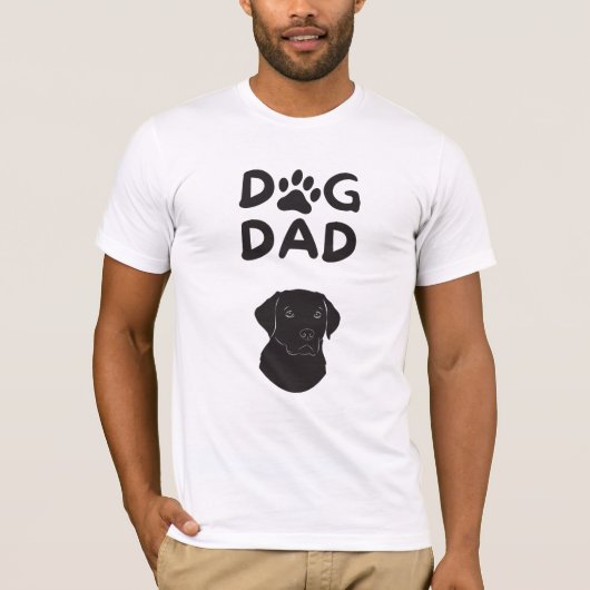 Dog Dad T-shirt | Funny Pet Lovers Tee (Devant)