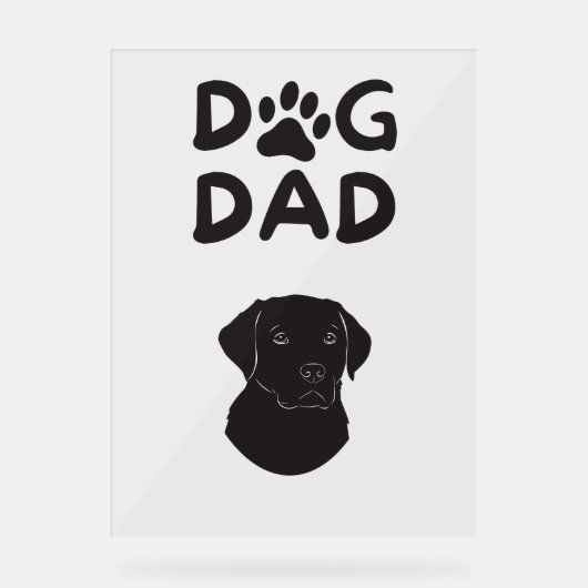 Dog Dad T-shirt | Funny Pet Lovers Tee (Recto)