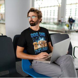 Dog Dad The Man The Myth The Legend - Personalized T-shirt