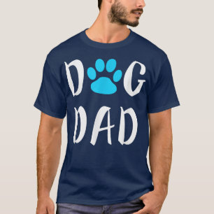 Dog Dad Vaderdag Funny Lover Gift Kerstmis T-shirt